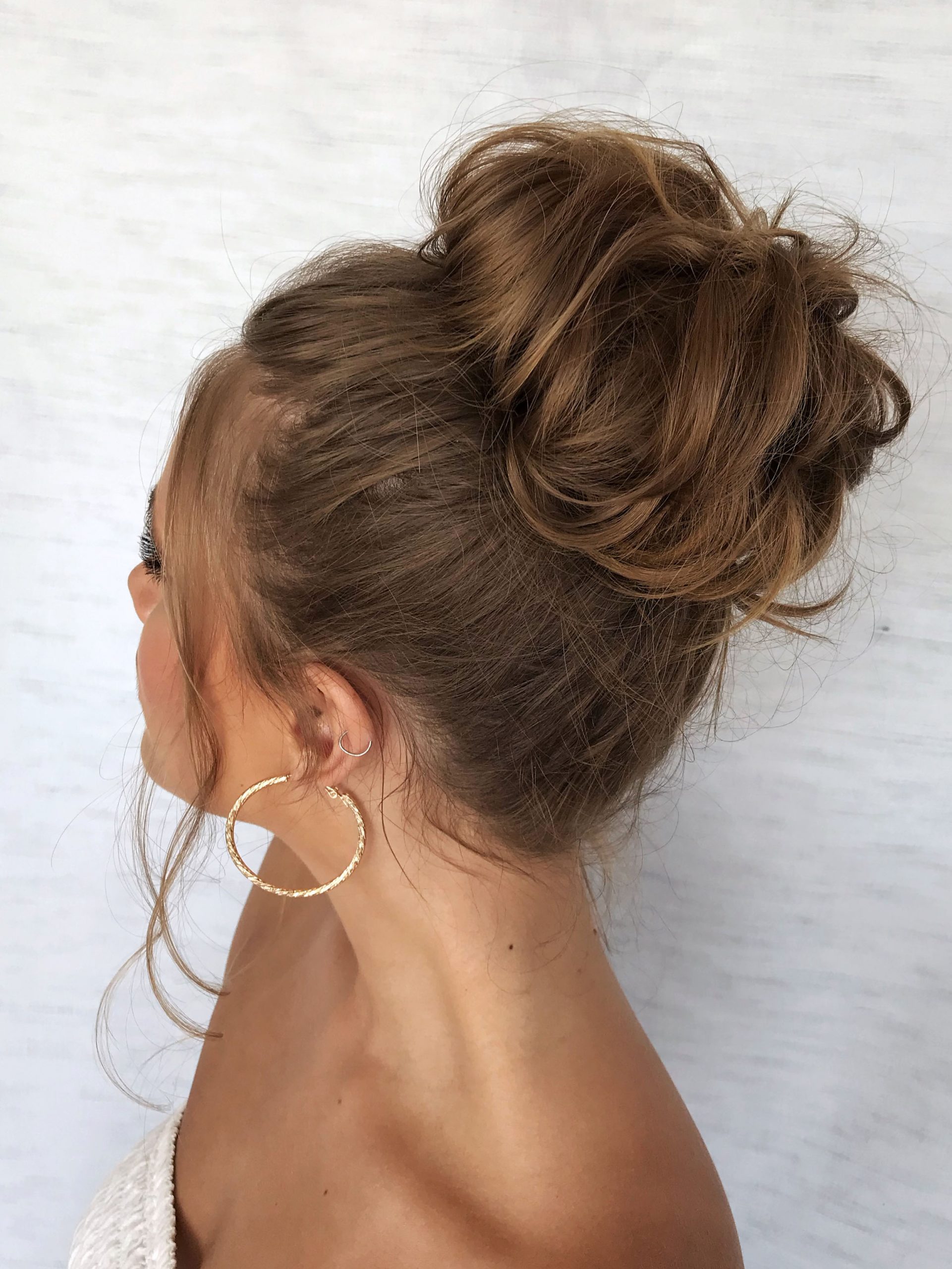 Soft High Textured Bun - Hair With Melissa