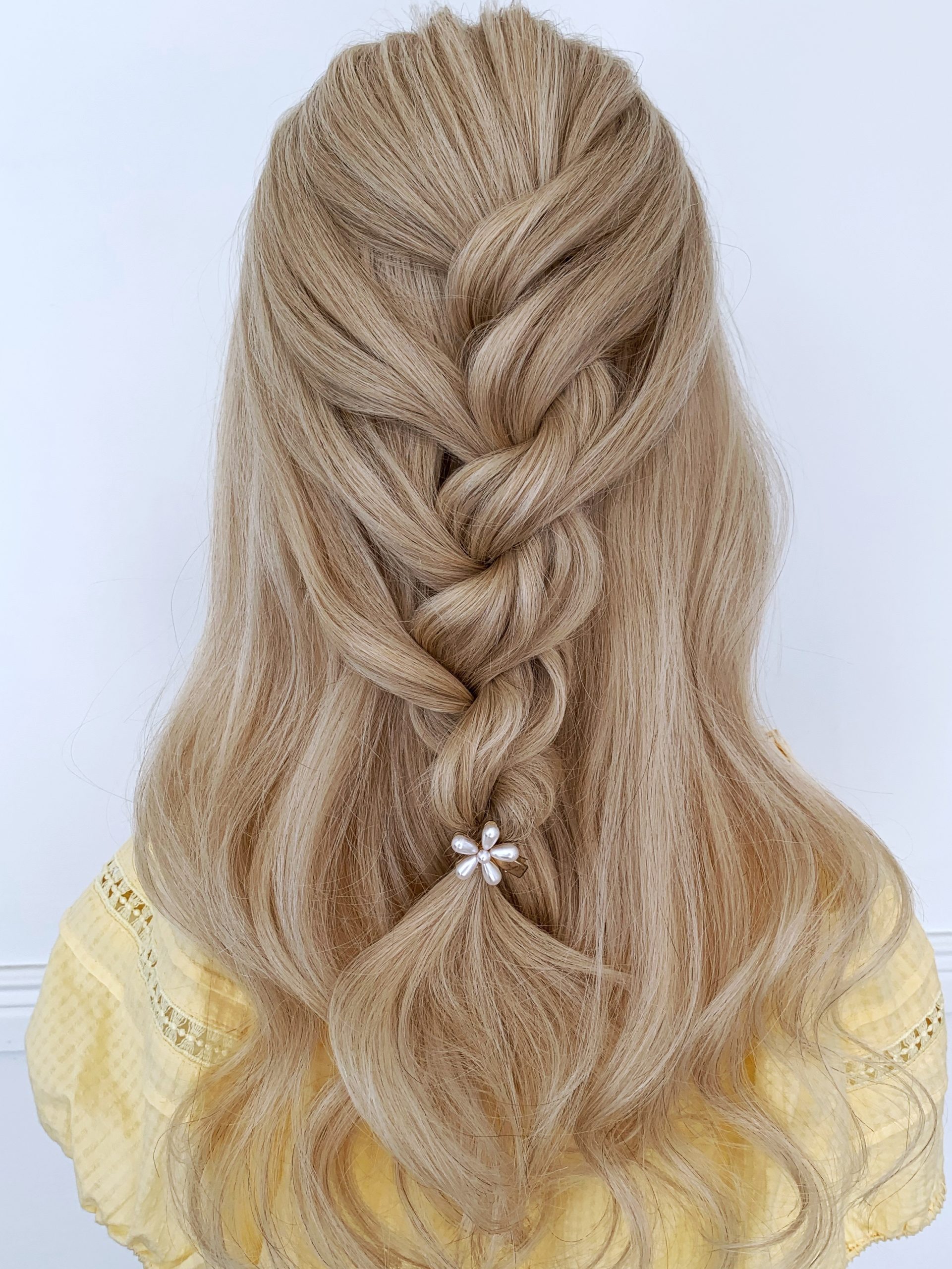 Twisted Half Up Braid Style Hair With Melissa 