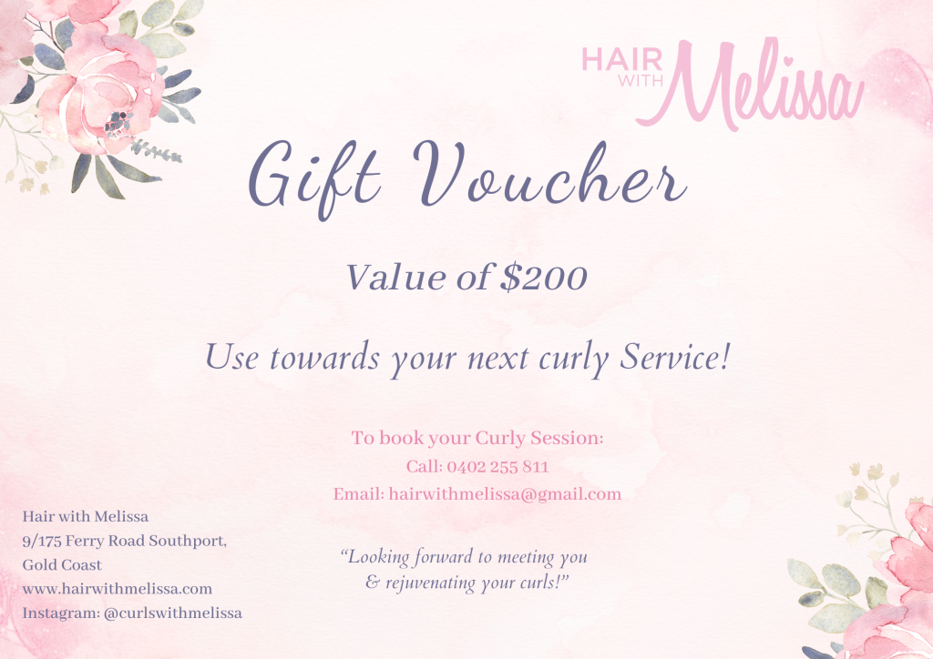 Curly 200 Gift Voucher Hair With Melissa   7 1024x724 