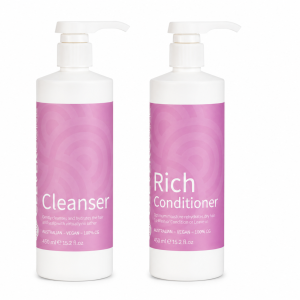 Duo Pack – Cleanser 450ml & Rich Conditioner 450ml