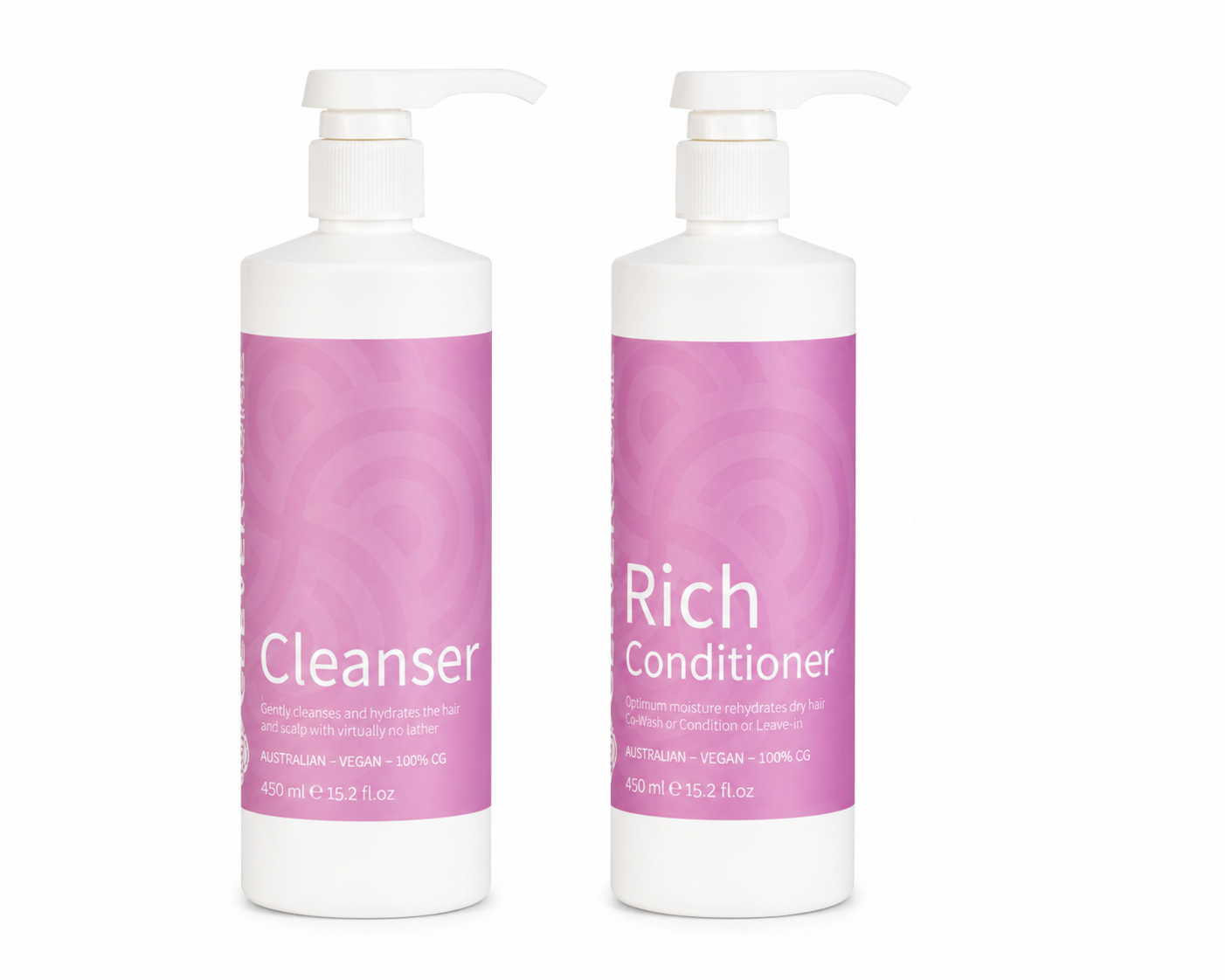 Duo Pack – Cleanser 450ml & Rich Conditioner 450ml