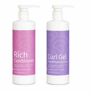 Duo Pack – Rich Conditioner 450ml & Humid Weather Gel 450ml