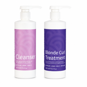 Duo Pack – Cleanser 450ml & Blonde Curl Treatment 450ml