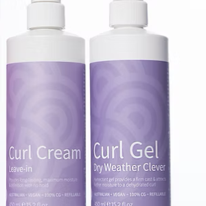 Duo Pack – Curl Cream 450ml & Dry Weather Gel 450ml