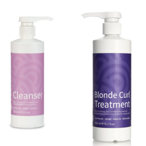 Duo Pack – Cleanser 450ml & Blonde Curl Treatment 450ml