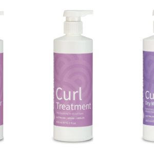 Trio Pack – Curl Treatment 450ml + Rich Conditioner 450ml + Dry Weather Gel 450ml